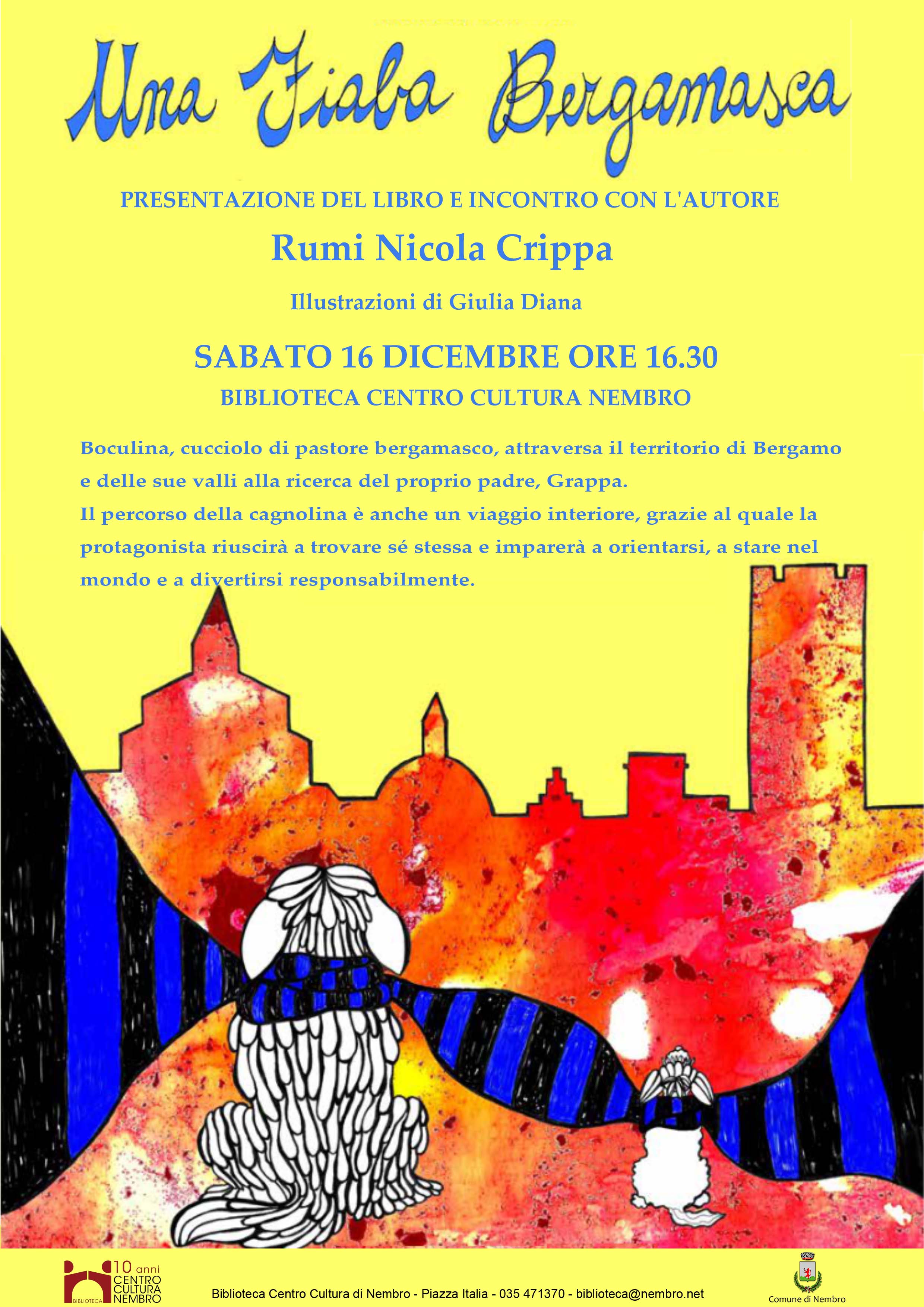 Immagine UNA FIABA BERGAMASCA. Presentazione del libro e incontro con l'autore.