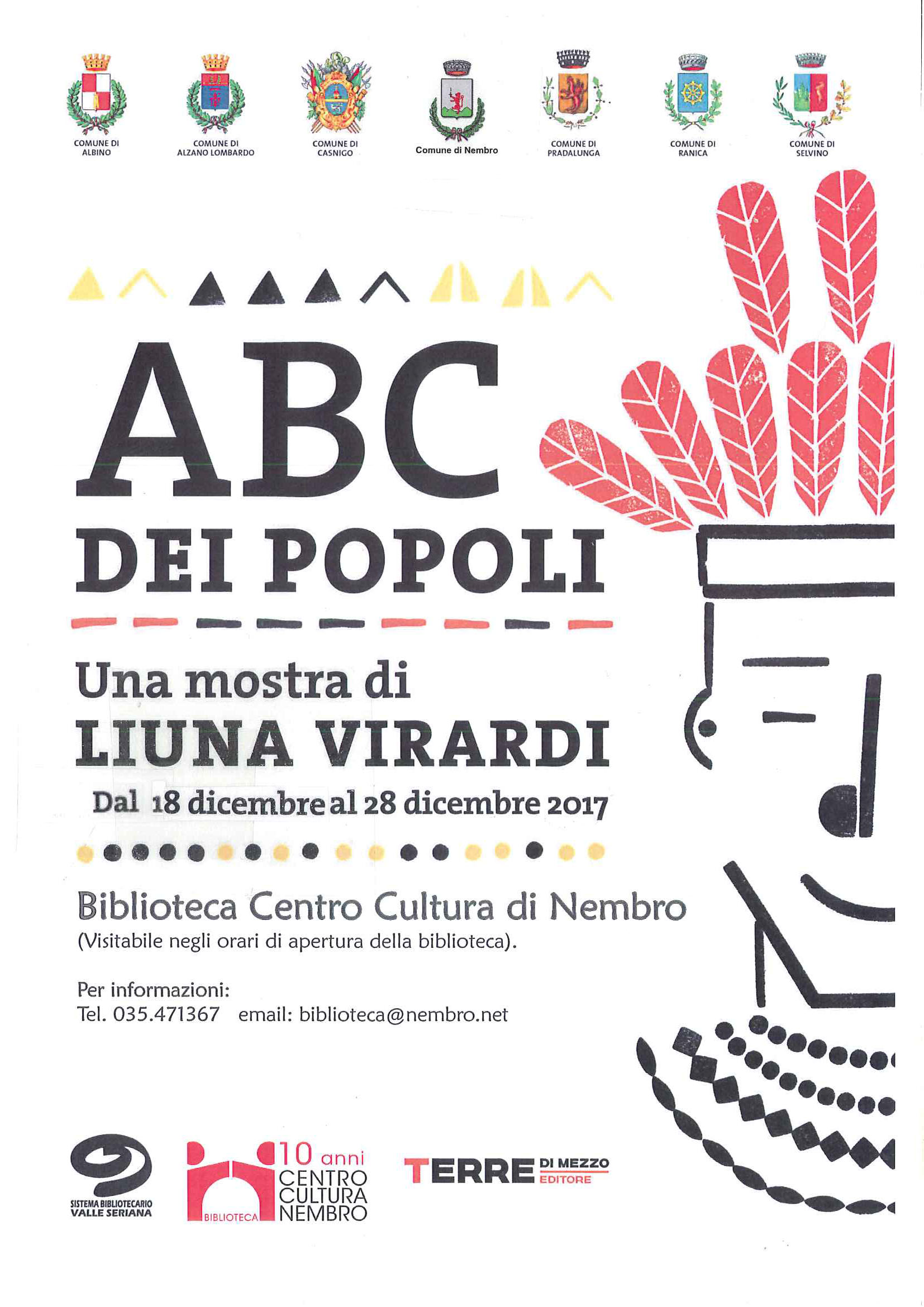 Immagine Mostra: ABC DEI POPOLI. Una mostra di Liuna Virardi.