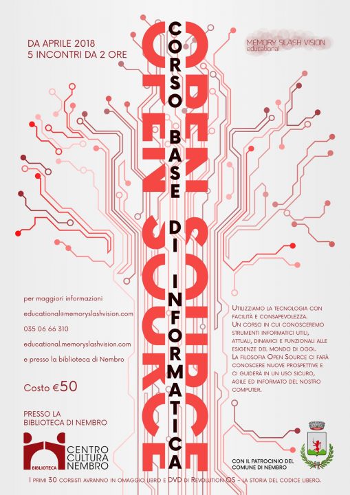 Immagine Corso base di informatica open source