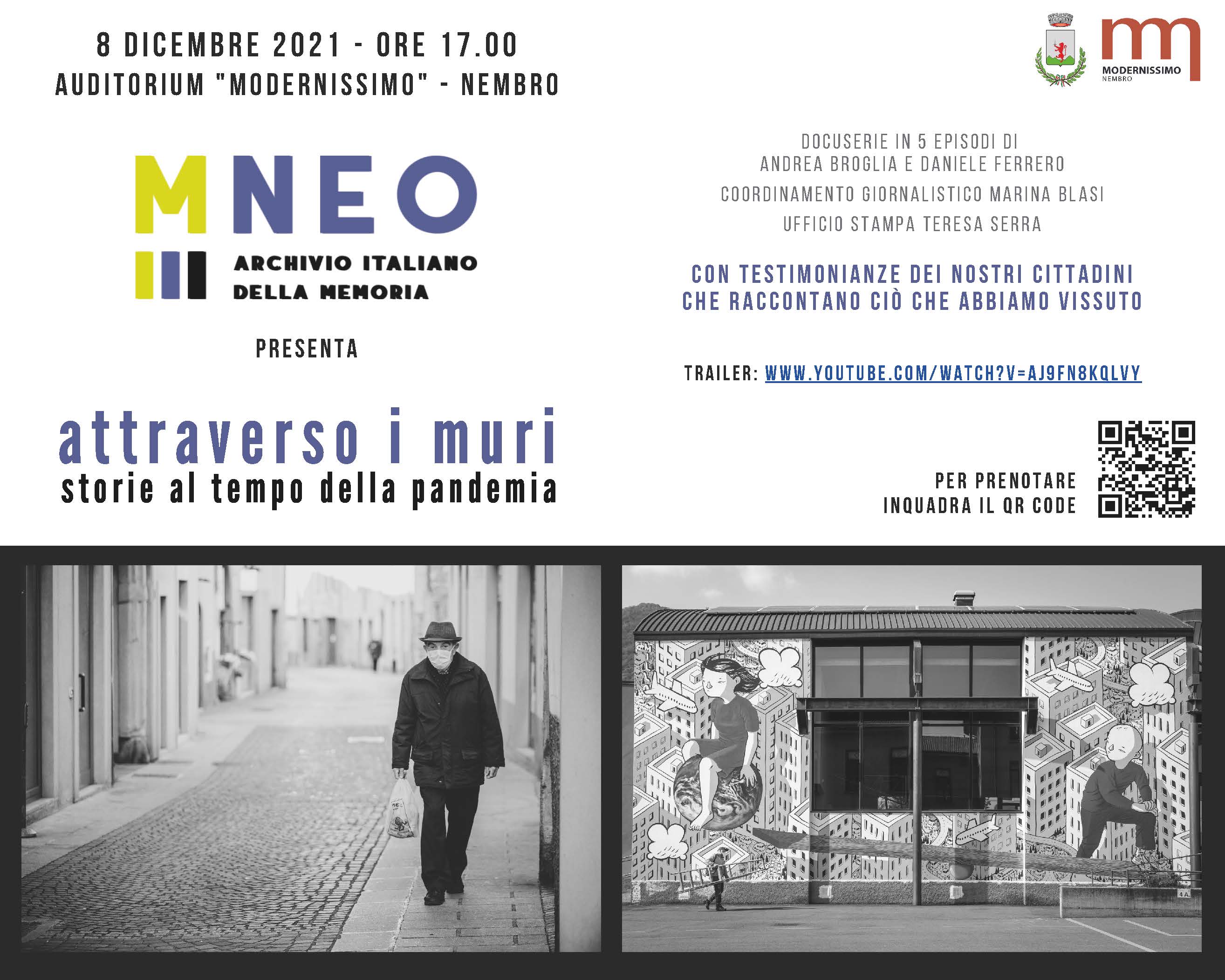 Immagine MNEO Archivio Italiano della Memoria presenta: Attraverso i muri. Storie al tempo della pandemia.