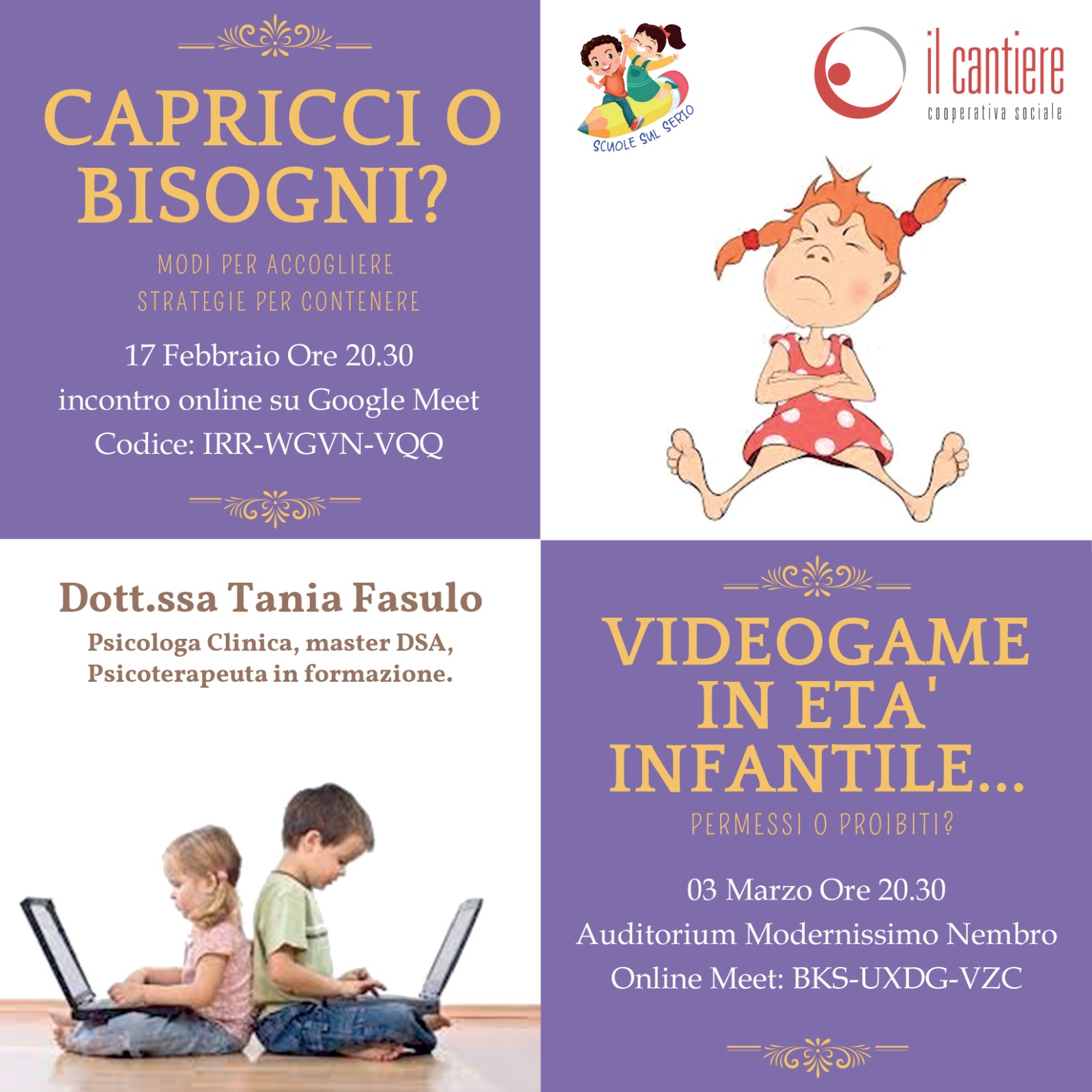 Immagine Incontro formativo: VIDEOGAME IN ETÀ INFANTILE, PERMESSI O PROIBITI?