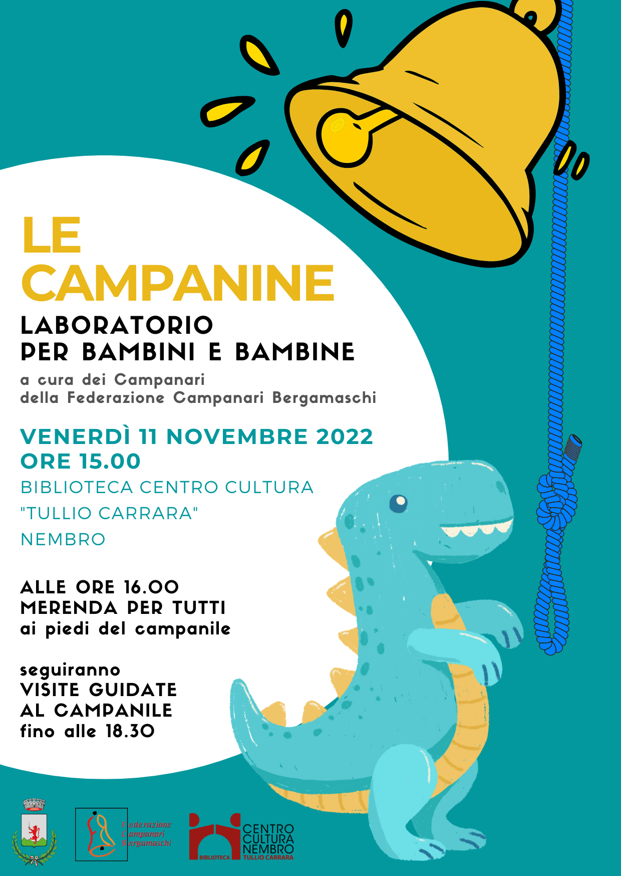Immagine LE CAMPANINE. Laboratorio per bambini e bambine.