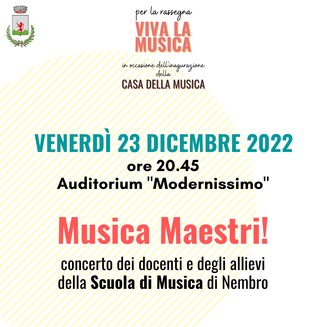 Immagine Musica Maestri!