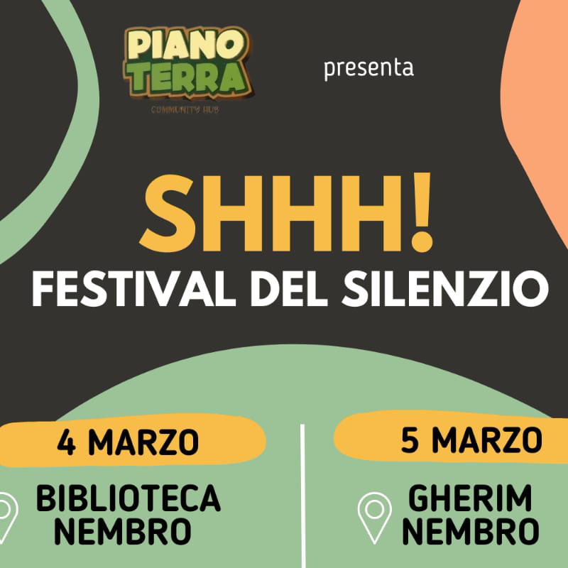 Immagine SHHH! Festival del Silenzio