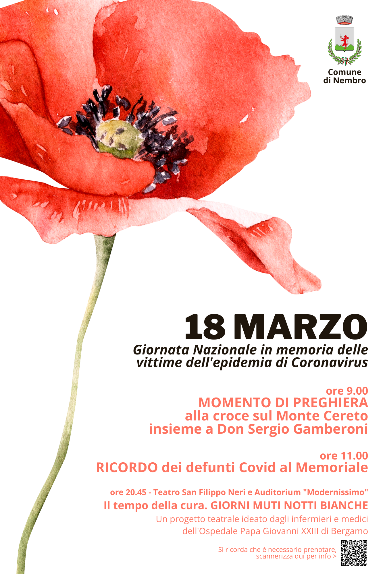 Immagine 18 MARZO, Giornata Nazionale in memoria delle vittime dell'epidemia di Coronavirus