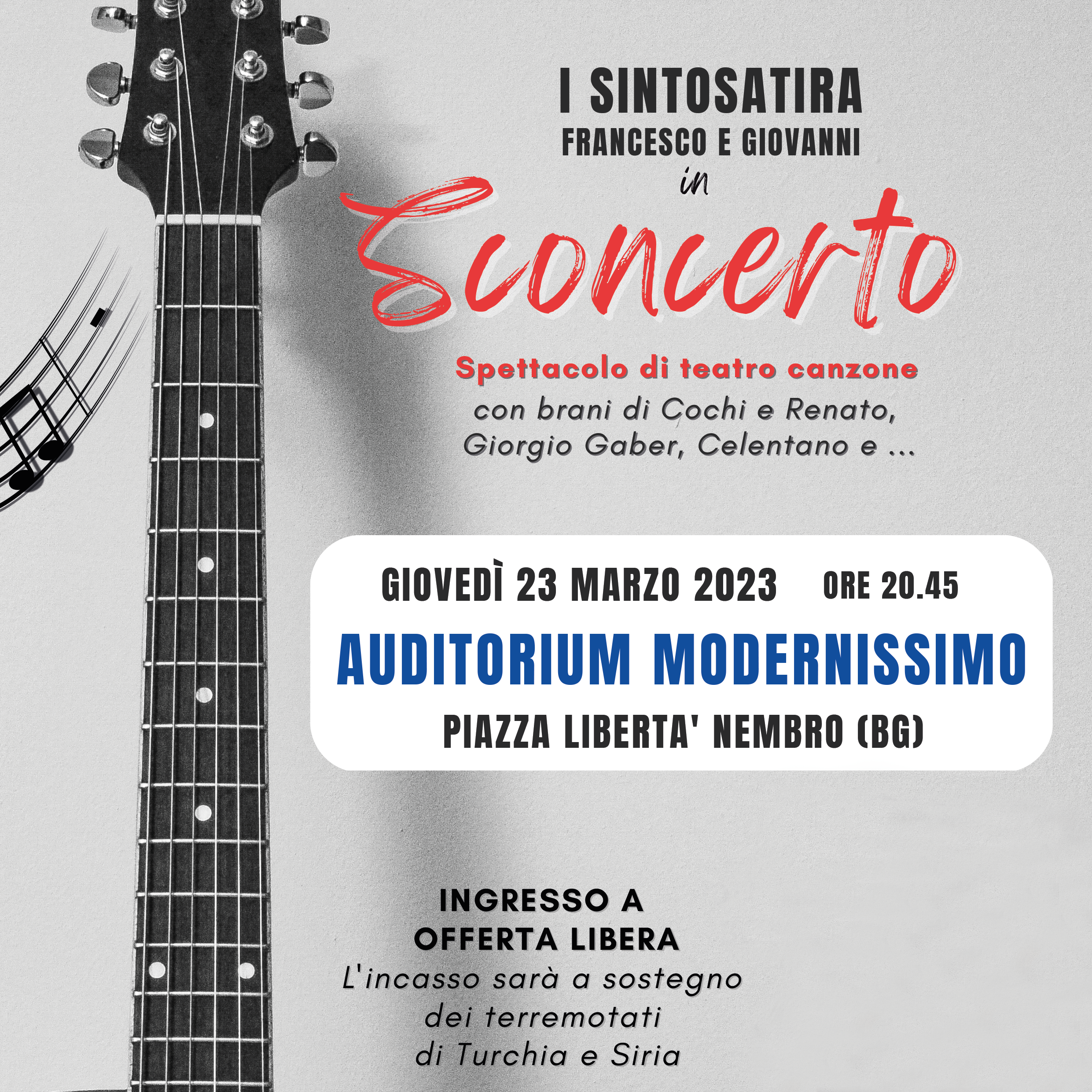 Immagine i SINTOSATIRA Francesco e Giovanni in SCONCERTO