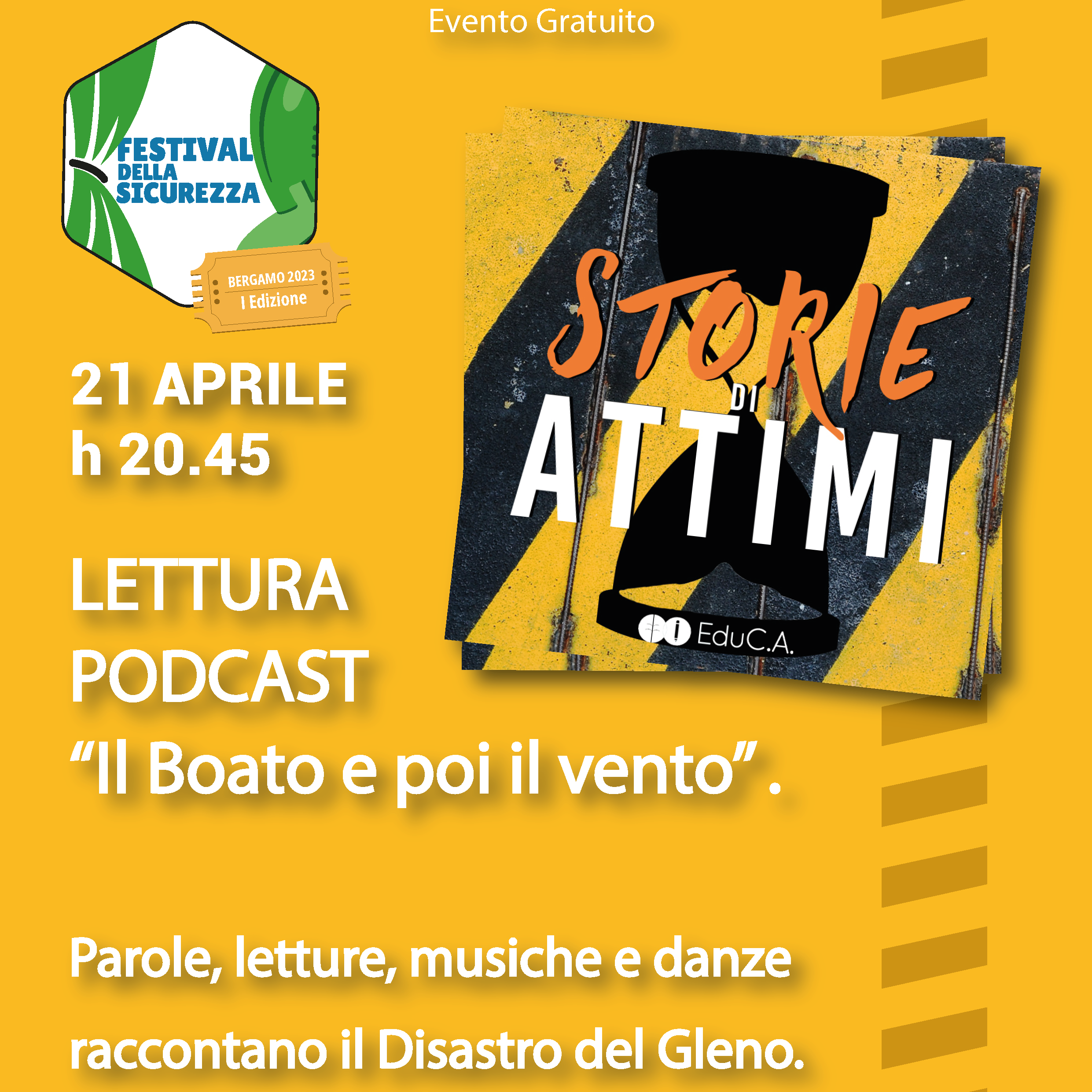 Immagine Lettura del podcast: IL BOATO E POI IL VENTO