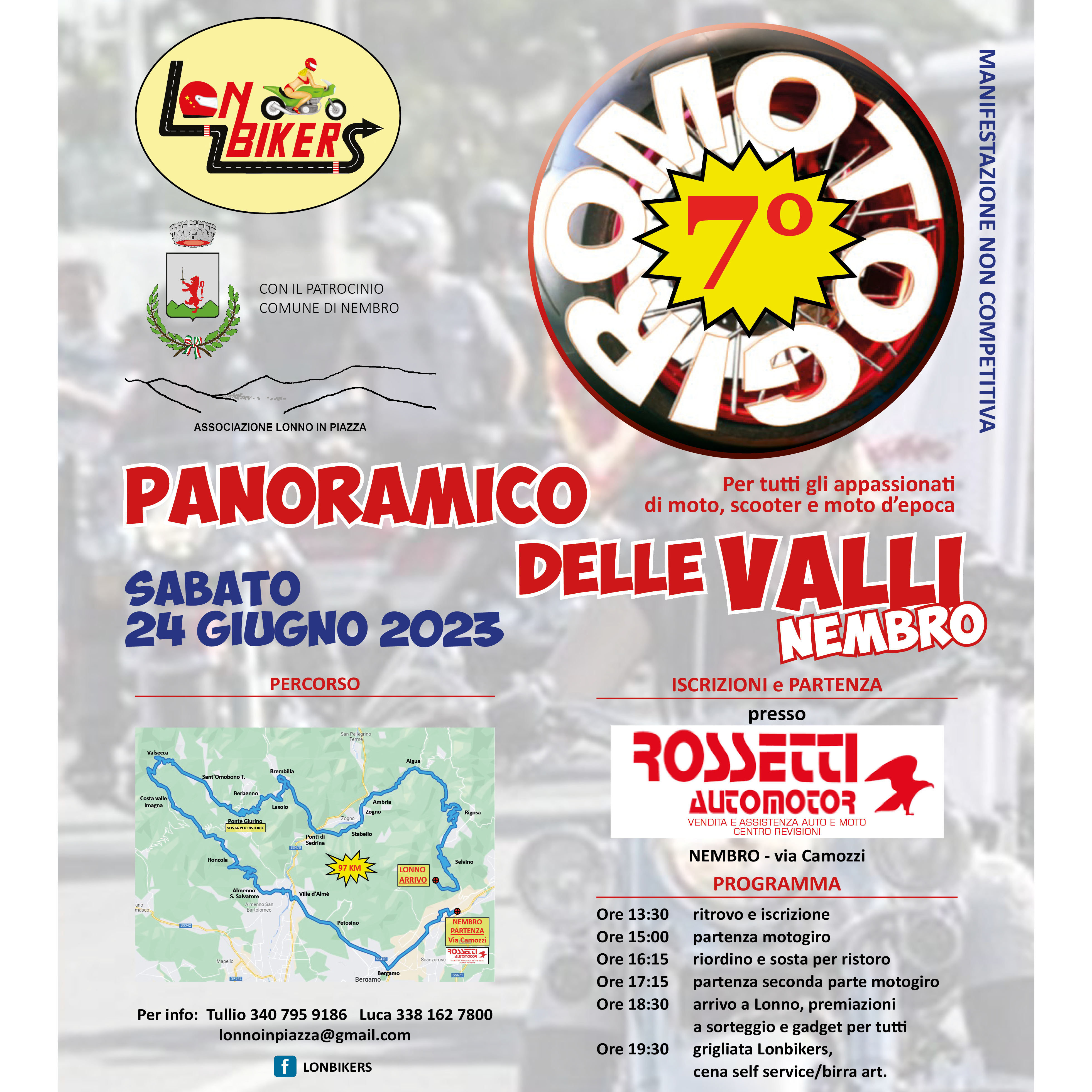 Immagine 7° Motogiro Panoramico delle Valli
