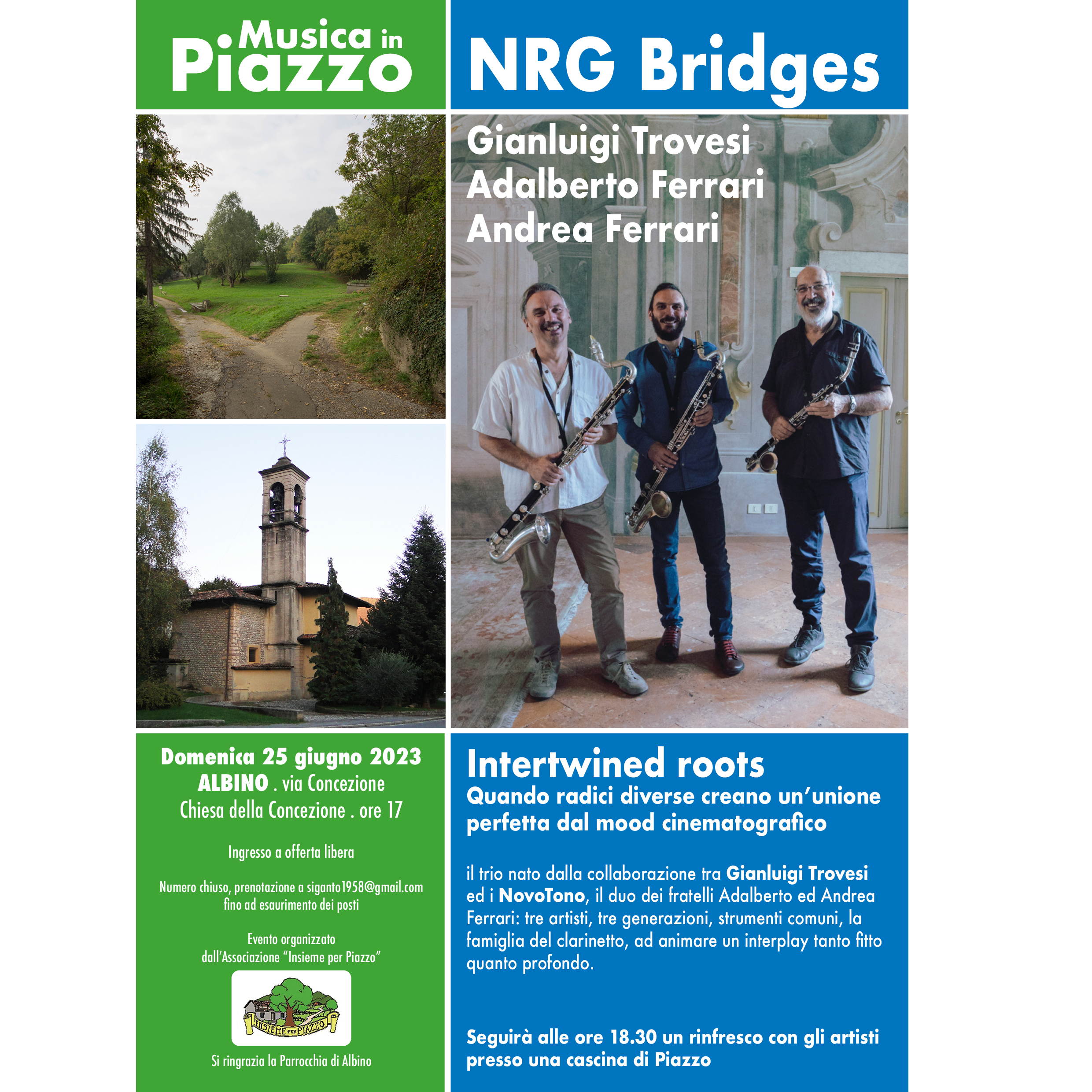 Immagine Musica in Piazzo: NRG Bridges