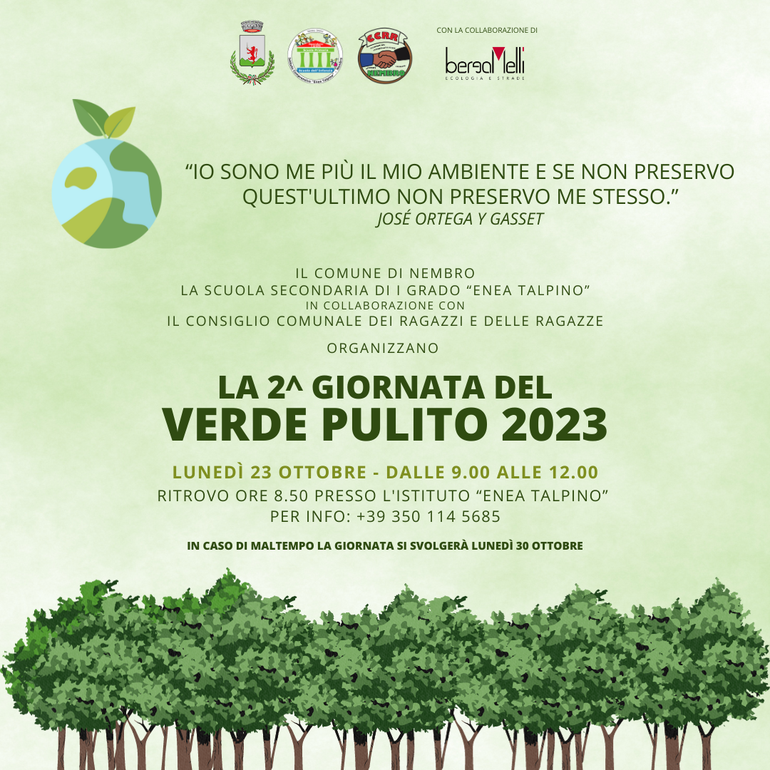 Immagine 2^ Giornata del VERDE PULITO