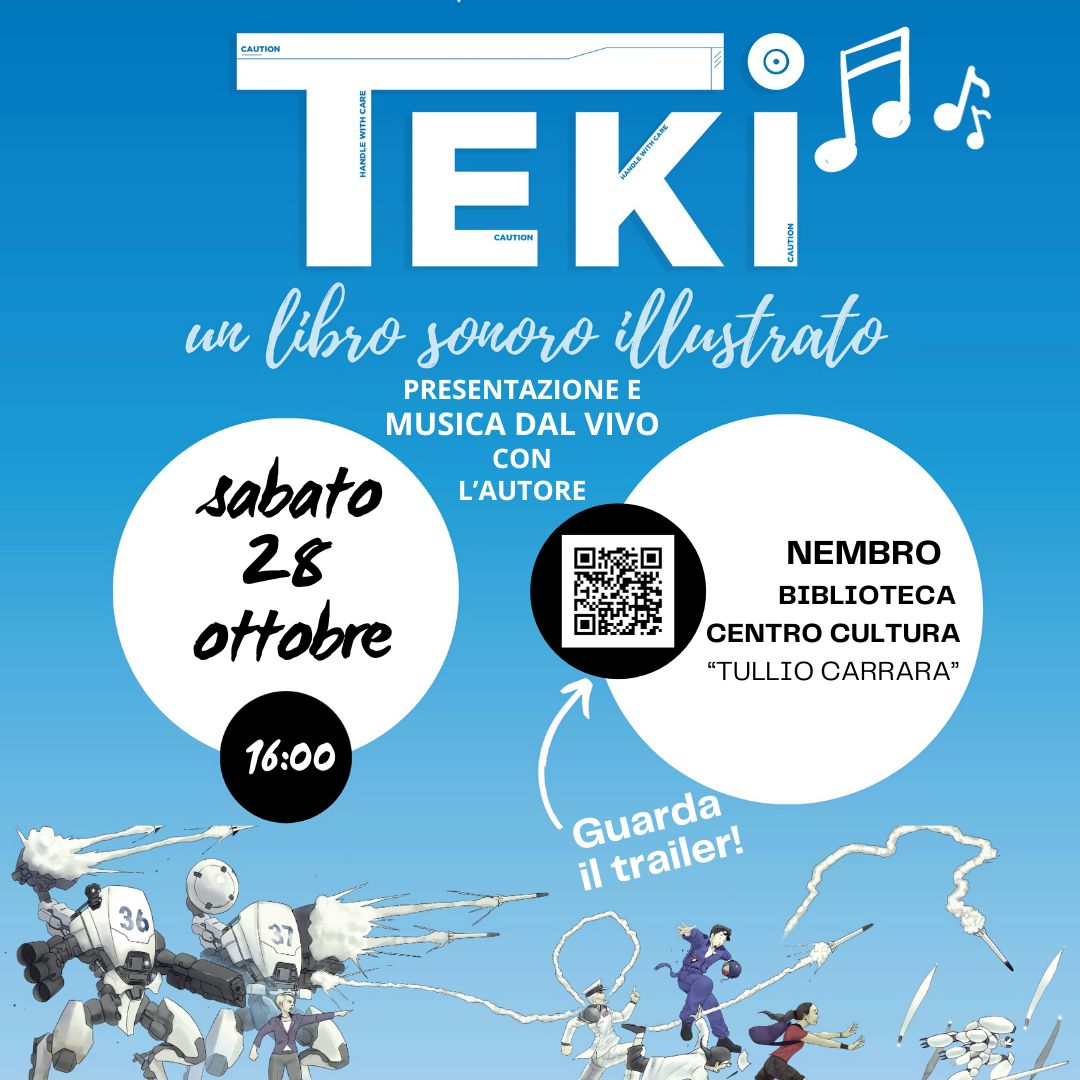 Immagine Teki: un libro sonoro illustrato