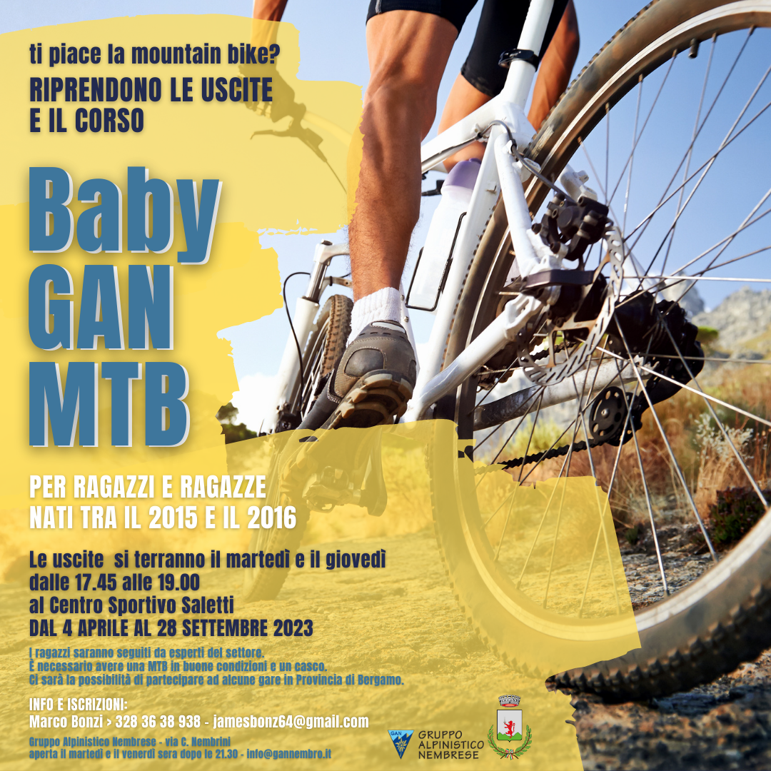 Immagine Corso: Baby GAN Mountain Bike