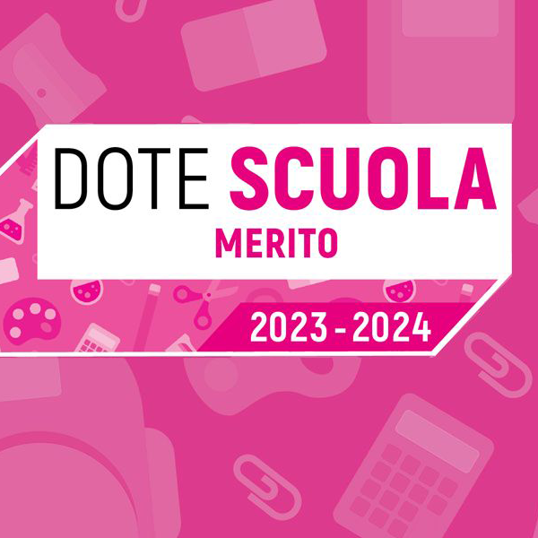 immagine DOTE SCUOLA 2023/2024 - Merito a.s. 2022/2023