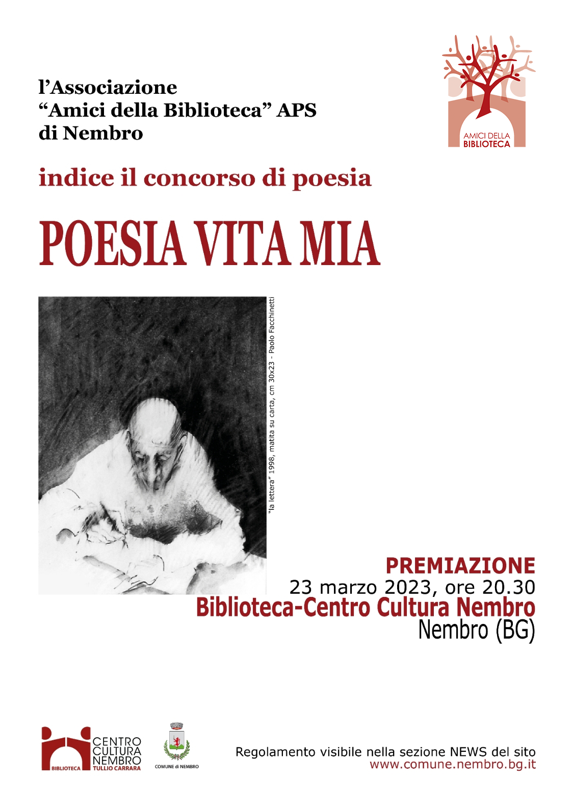 Immagine Concorso di poesia: POESIA VITA MIA