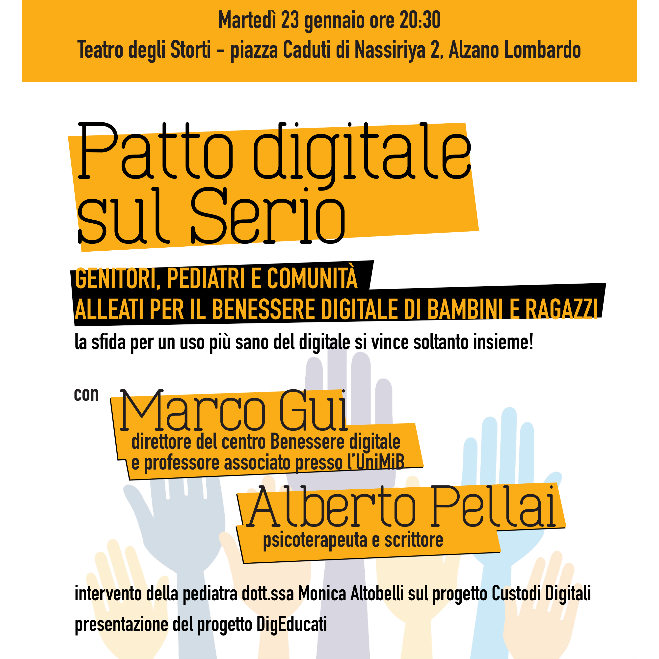 Immagine Incontro: PATTO DIGITALE SUL SERIO