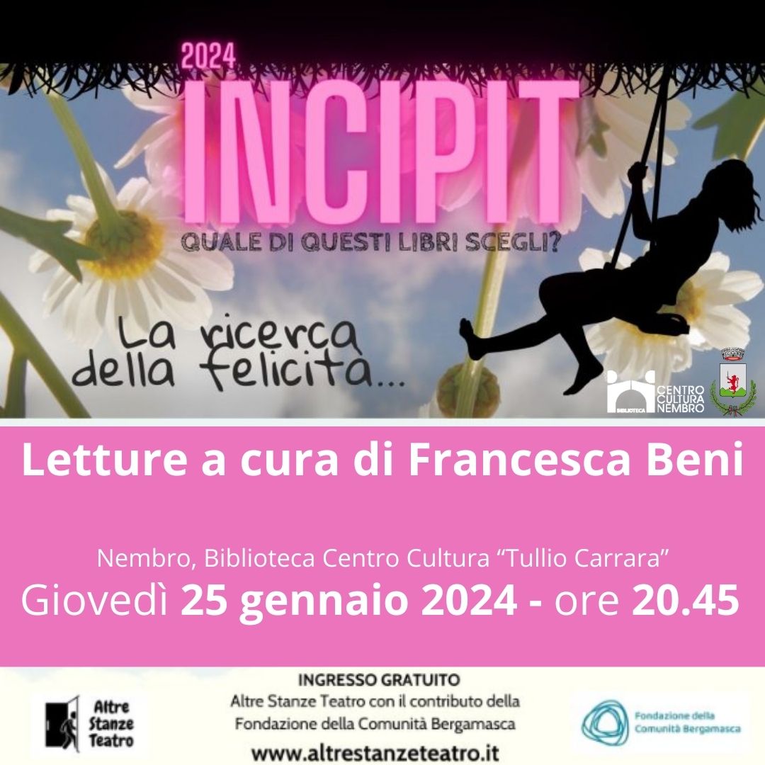 Immagine “Incipit – Quale di questi libri scegli?”