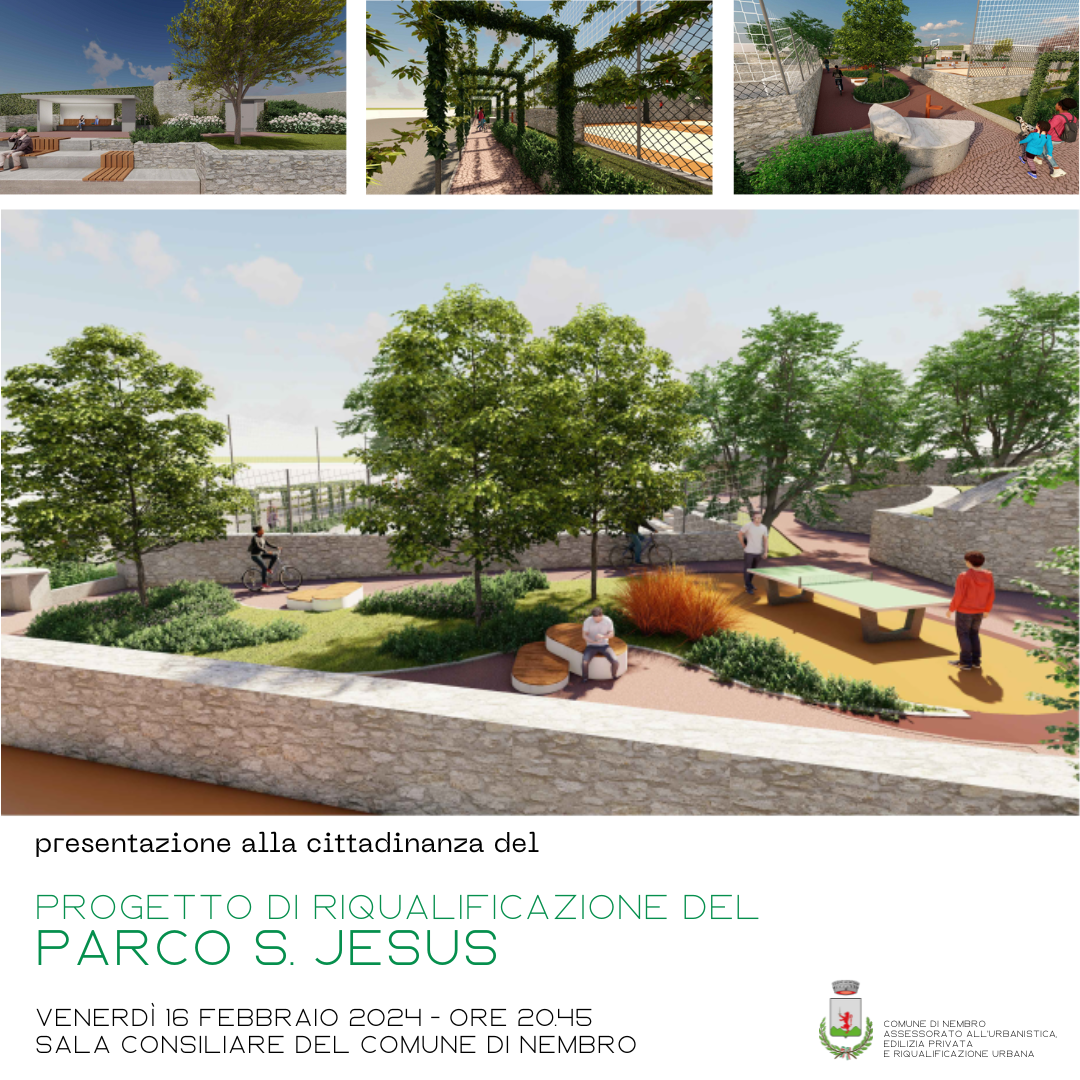 Immagine Progetto di riqualificazione del Parco S. Jesus