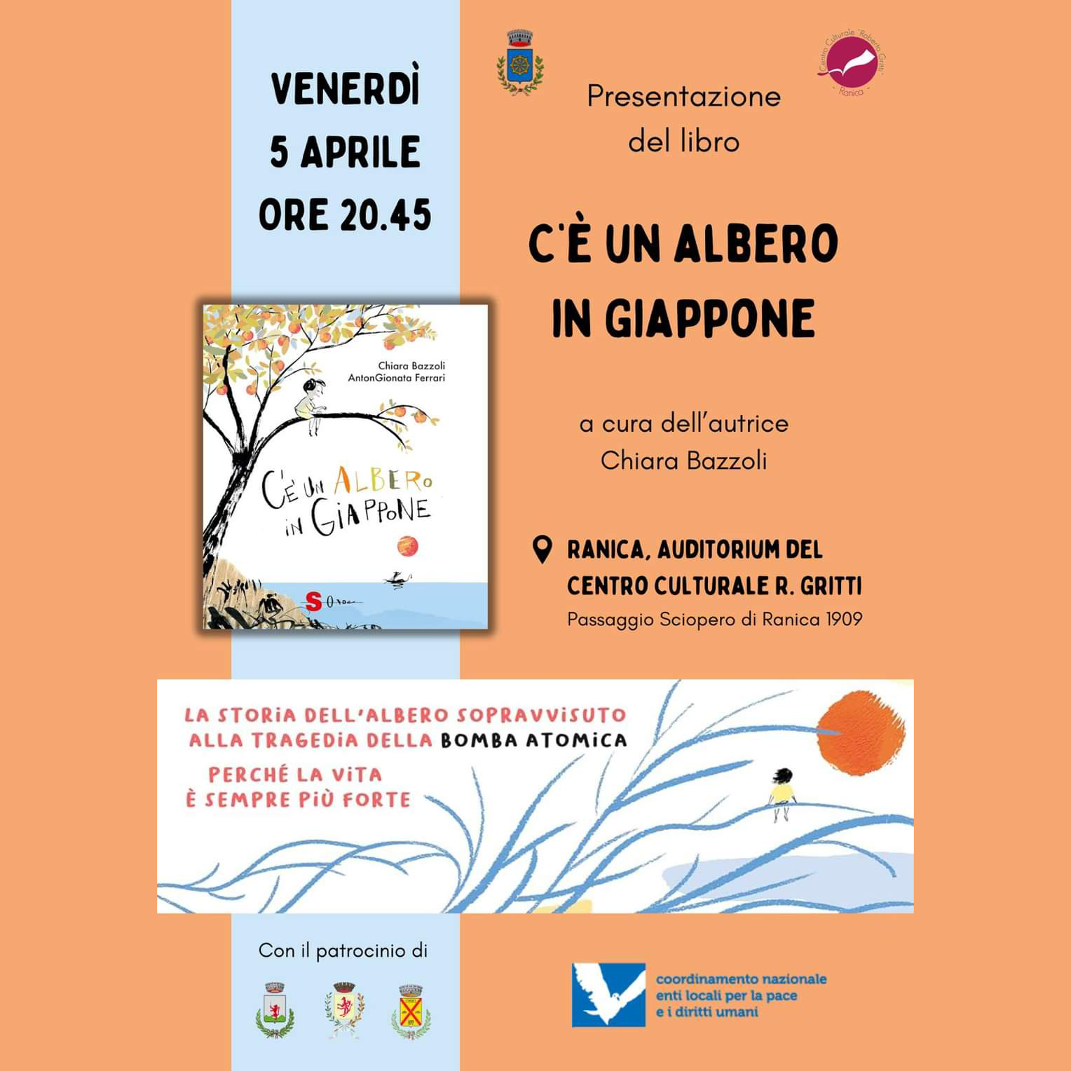 Immagine Presentazione del libro: C'È UN ALBERO IN GIAPPONE