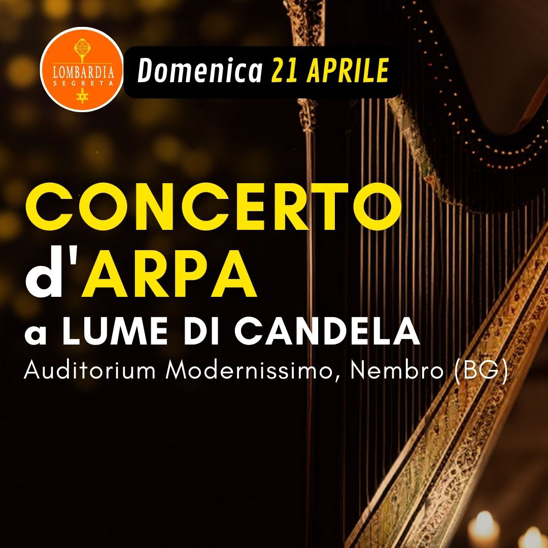 Immagine Concerto d'arpa a lume di candela