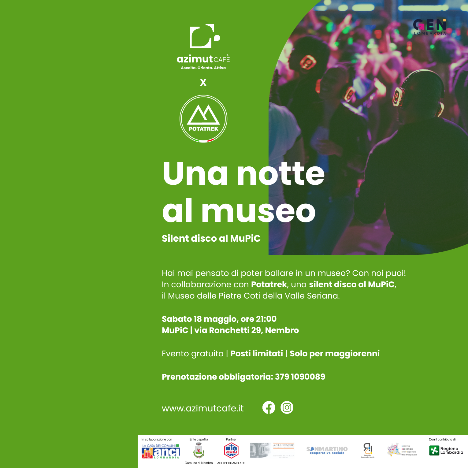 Immagine Una notte al Museo! SILENT DISCO al Mupic