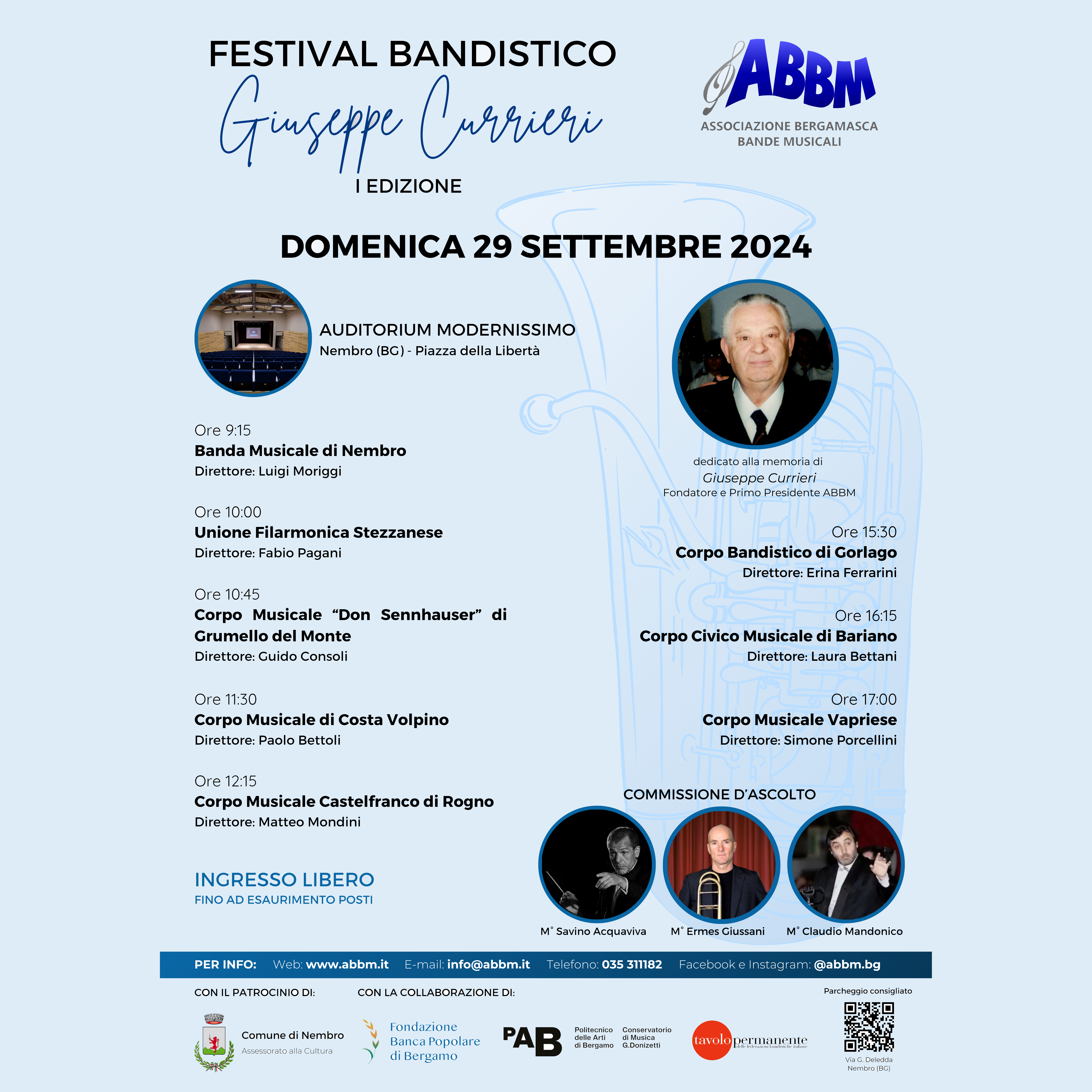 Immagine Festival Bandistico Giuseppe Currieri, 1^ edizione