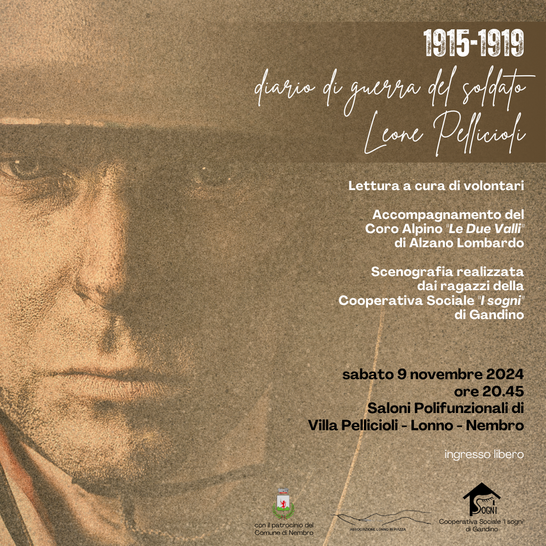 Immagine 1915-1919 Diario di guerra del soldato Leone Pellicioli