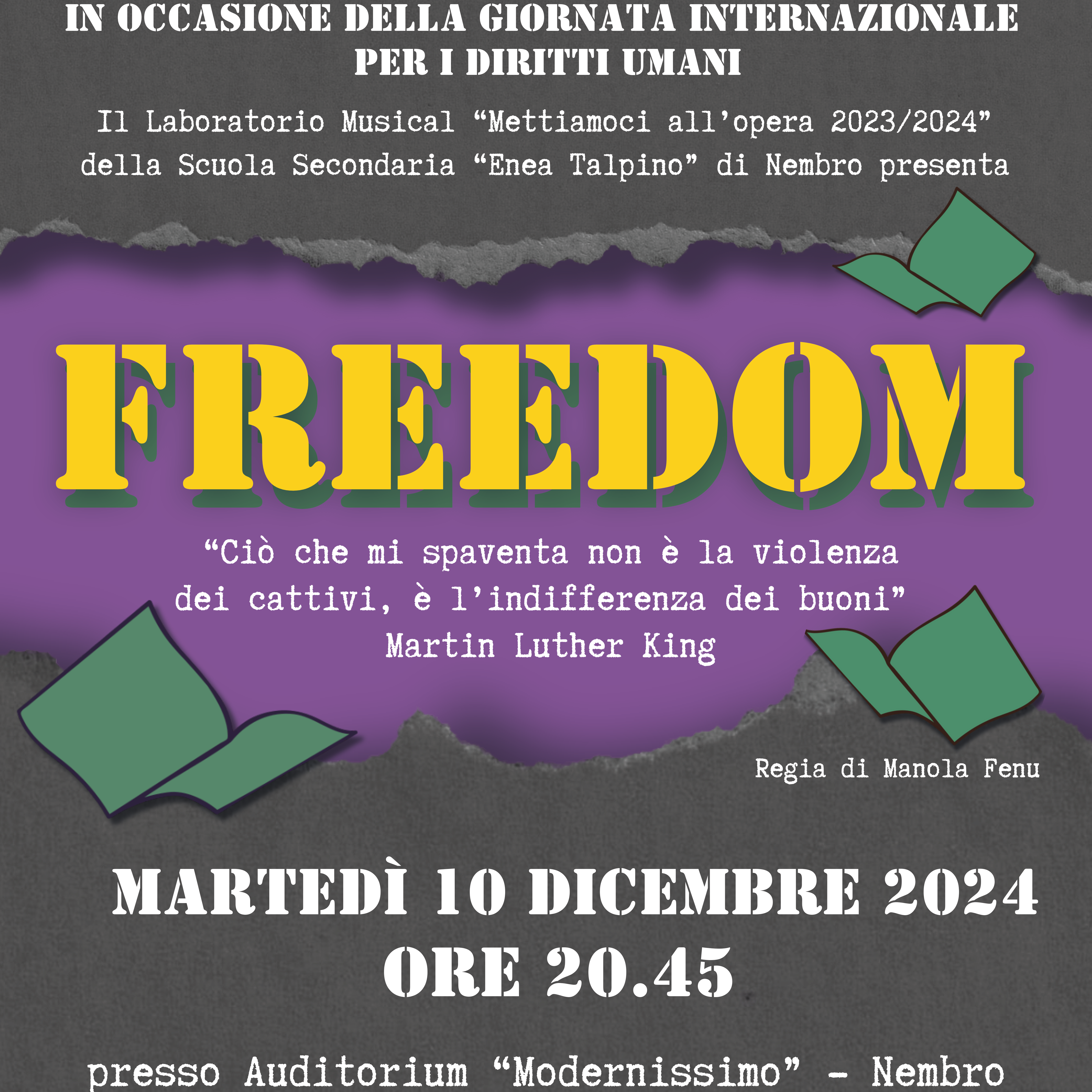 Immagine Spettacolo Teatrale-Musicale: FREEDOM
