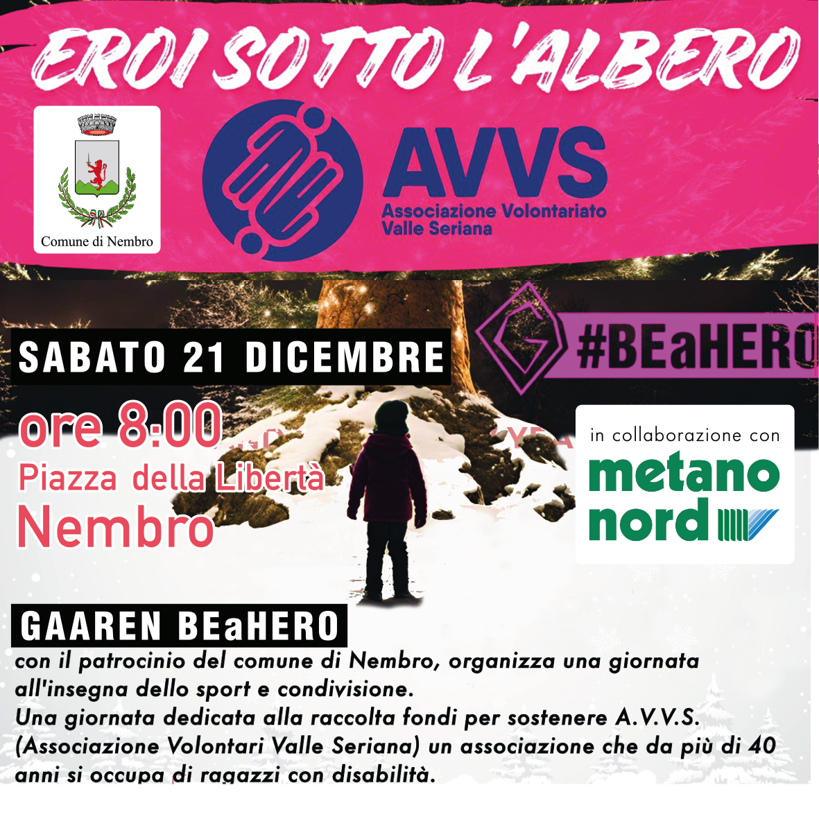Immagine EROI SOTTO L'ALBERO team Gaaren Be a Hero