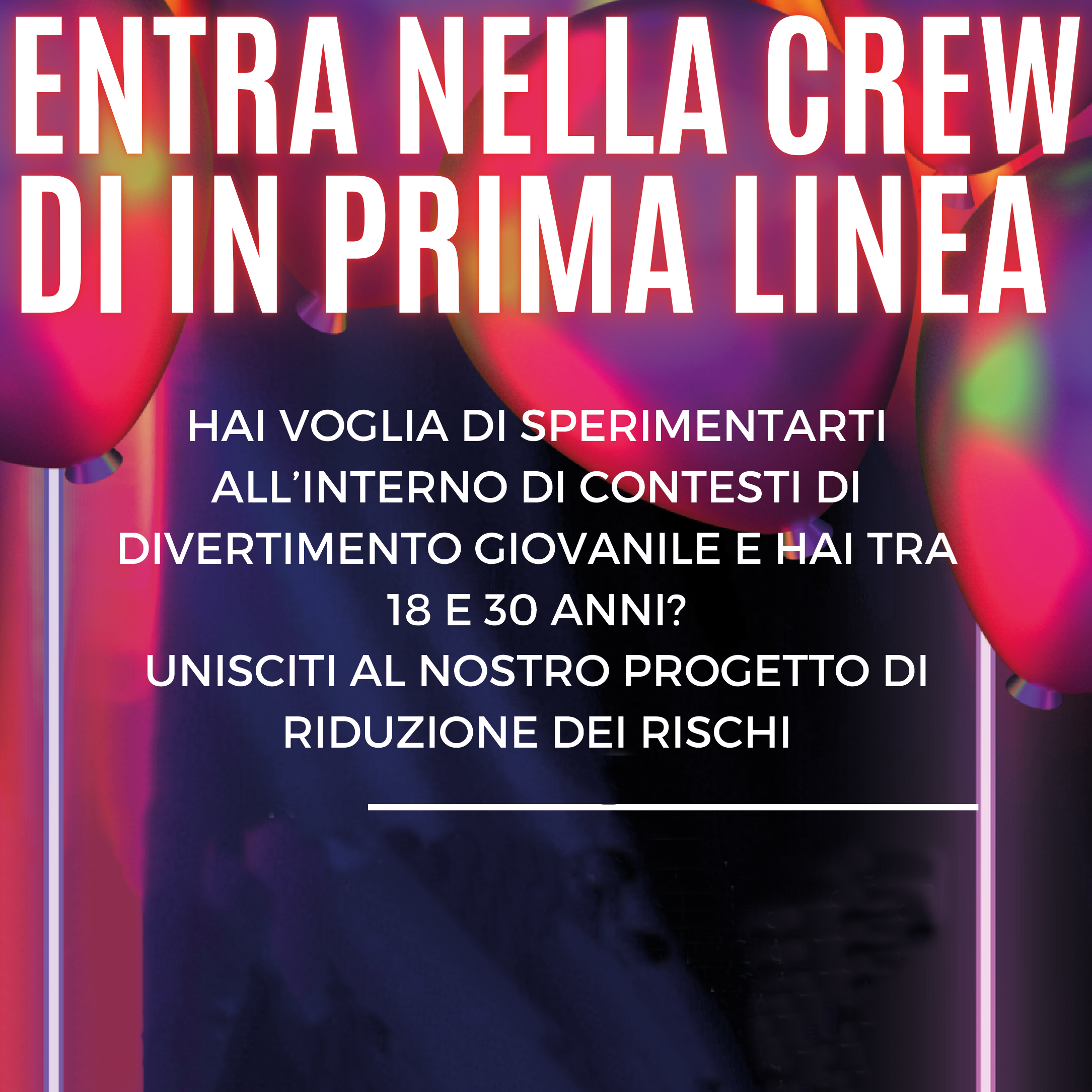 Immagine Entra nella crew di IN PRIMA LINEA!