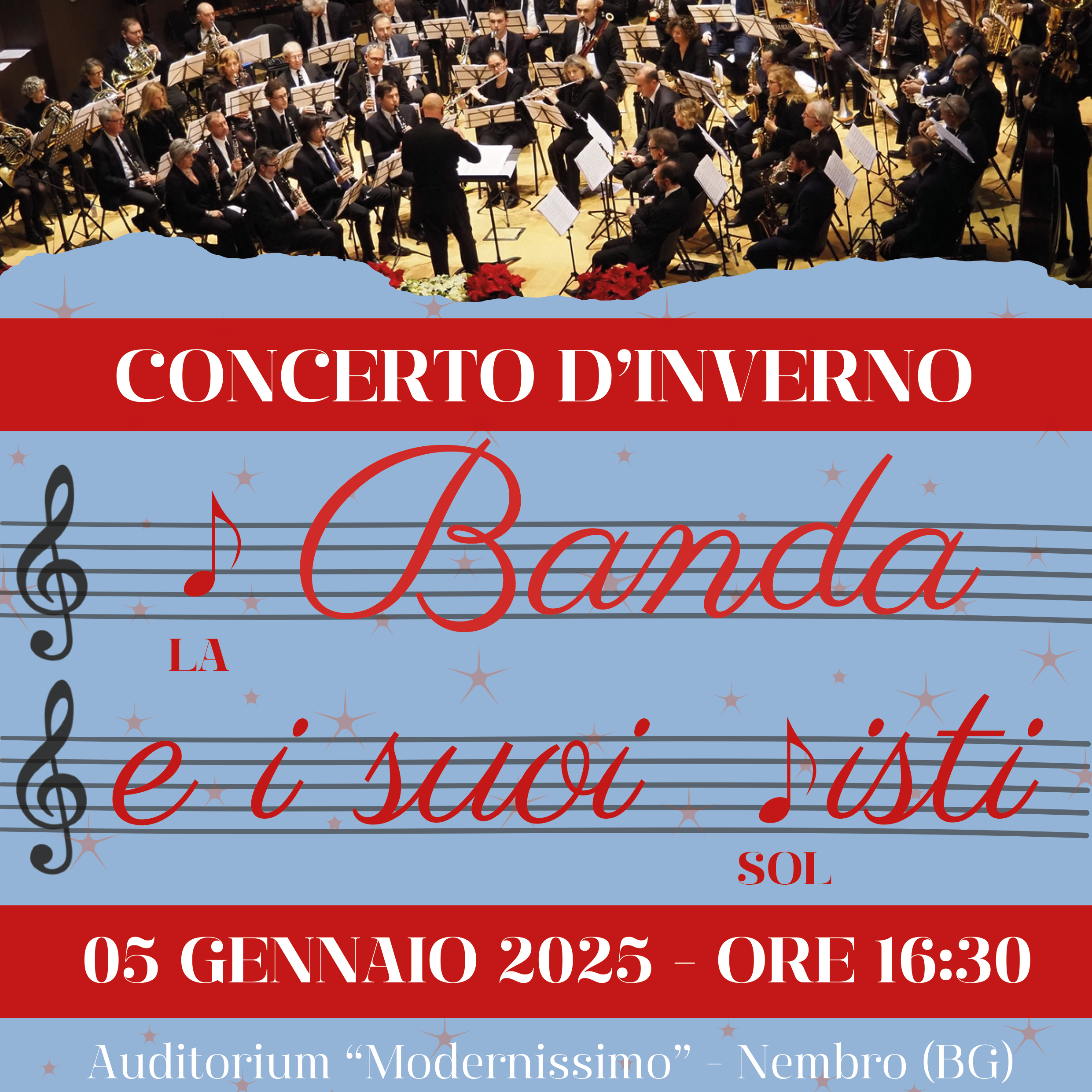 Immagine CONCERTO D'INVERNO della Banda Musicale di Nembro