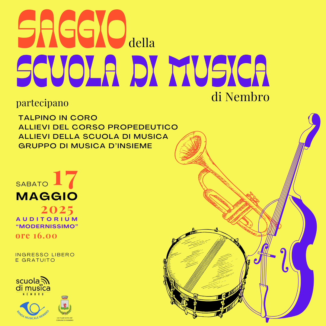 Immagine Saggio della SCUOLA DI MUSICA di Nembro