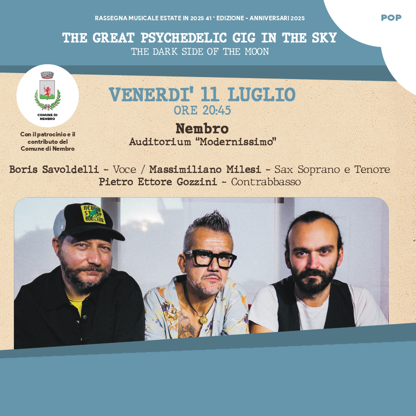 Immagine Concerto: THE GREAT PSYCHEDELIC GIG IN THE SKY