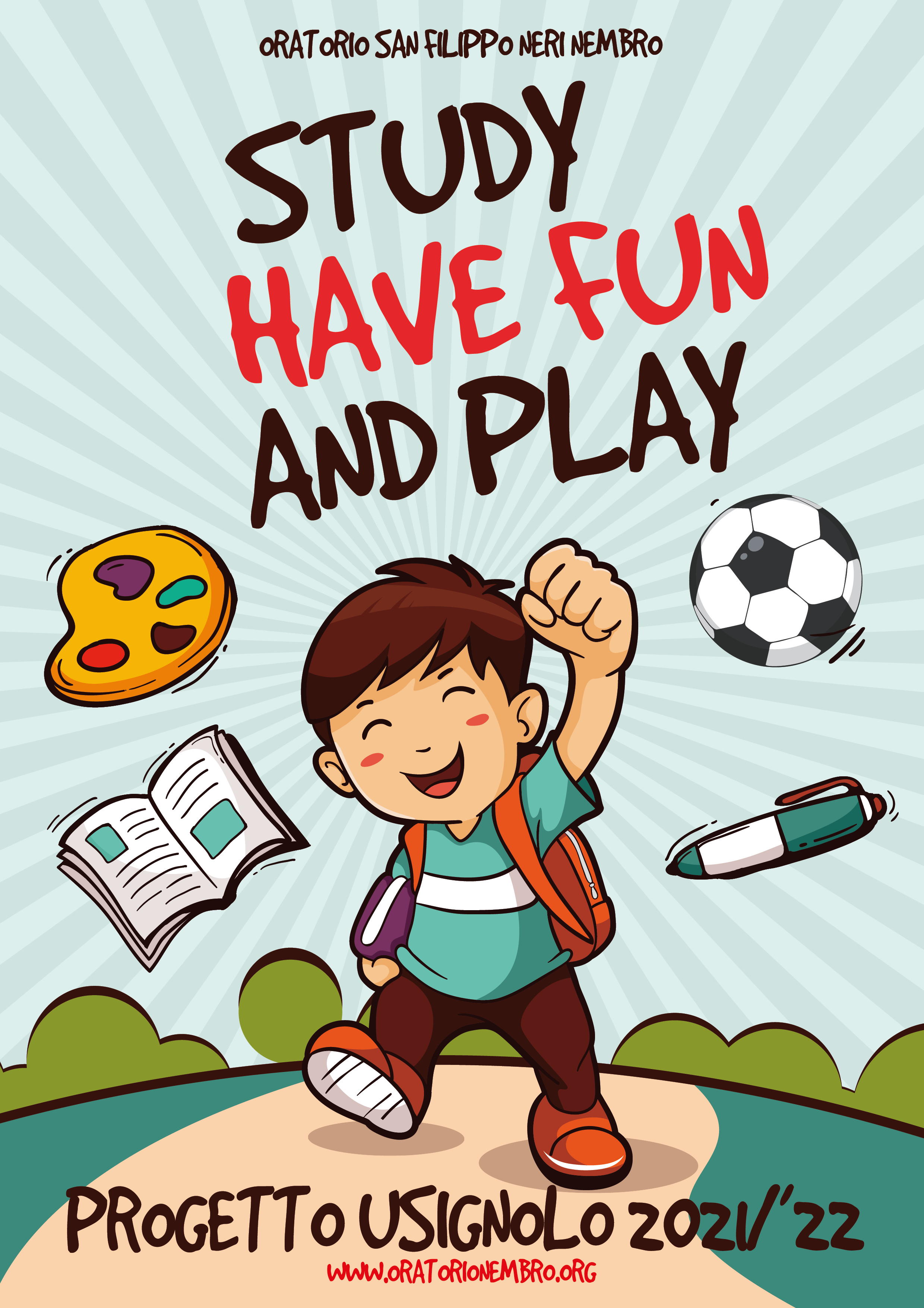 immagine Study, Have fun and Play. PROGETTO USIGNOLO 2021/2022