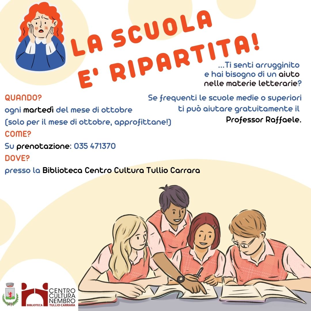 Immagine LA SCUOLA  E' RIPARTITA!