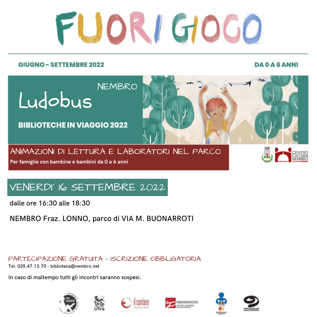 Immagine Torna il LUDOBUS a Lonno!