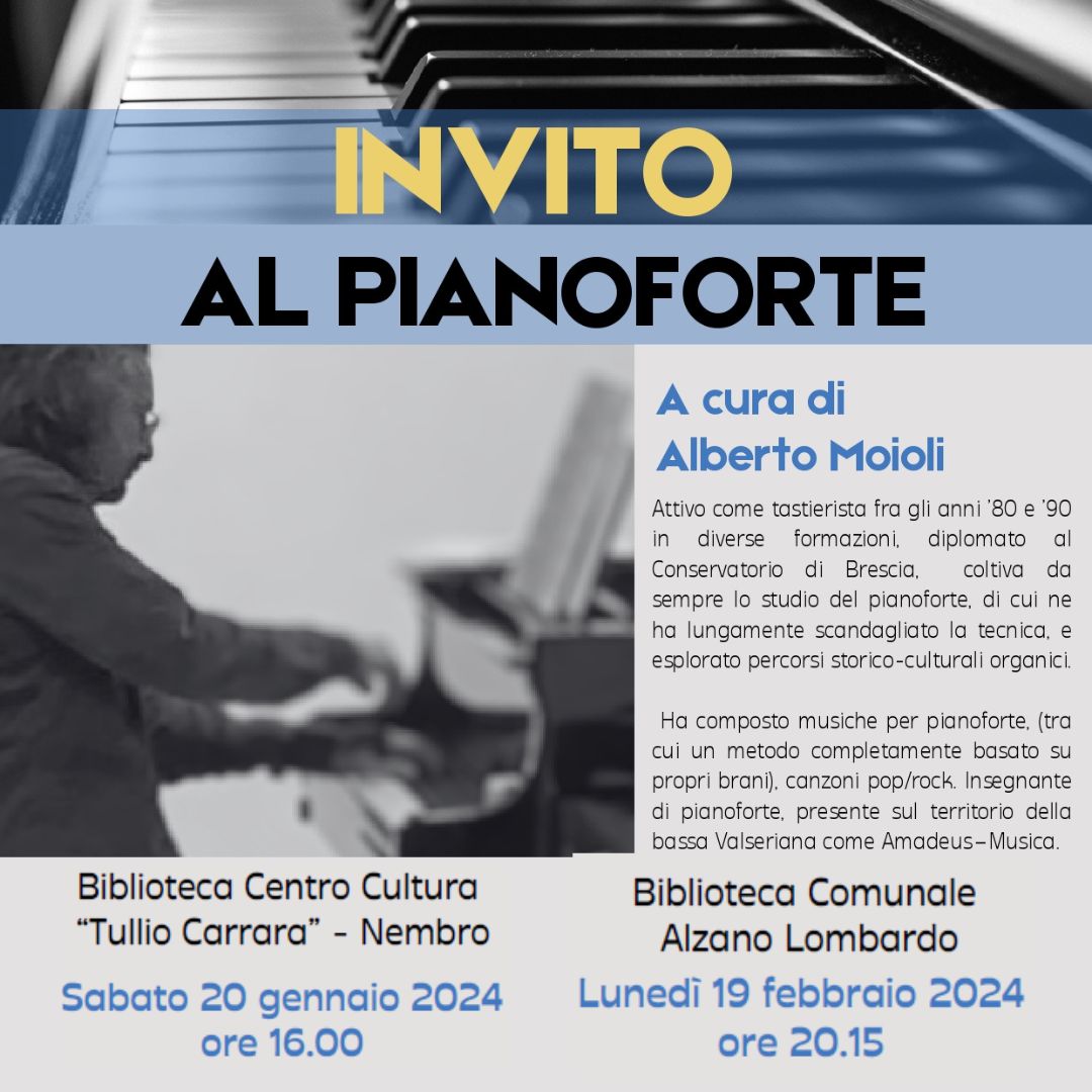 Immagine Invito al pianoforte
