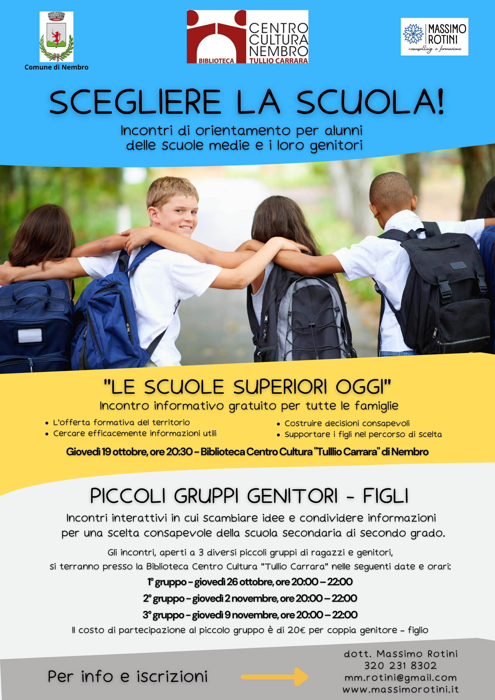 Immagine Scegliere la scuola!