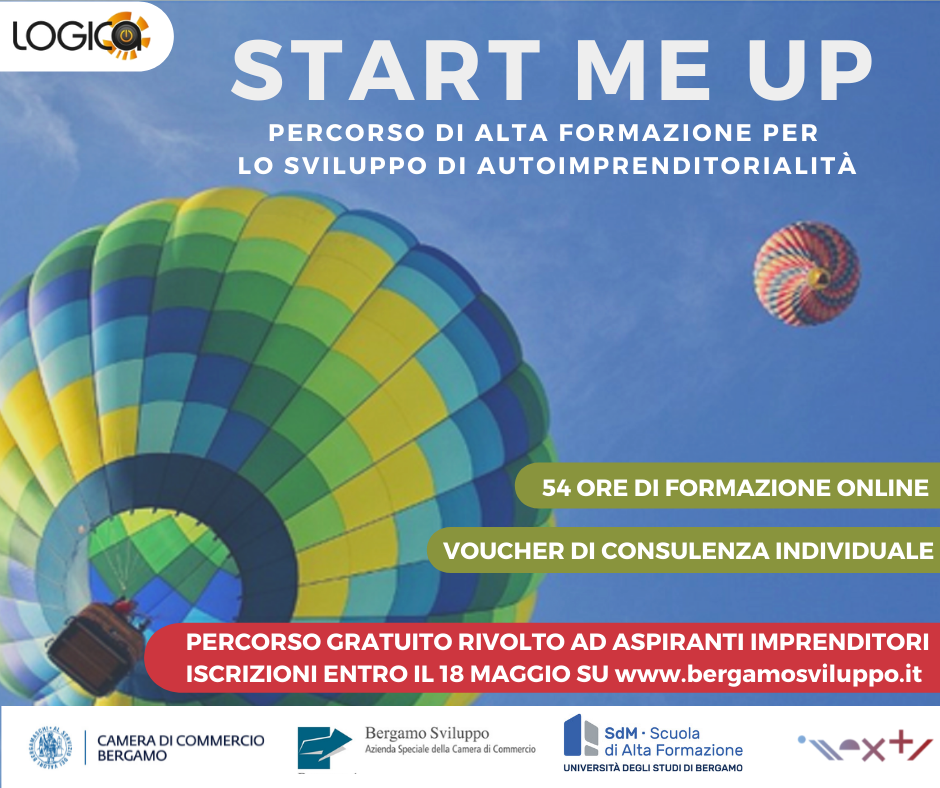 Immagine START ME UP – Percorso di Alta Formazione per lo sviluppo di autoimprenditorialità
