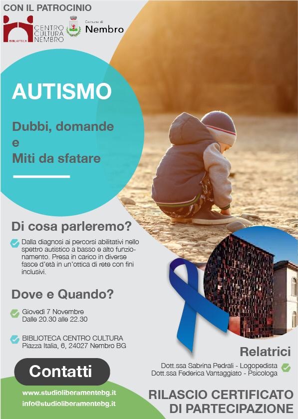 Immagine AUTISMO - Dubbi, domande e Miti da sfatare
