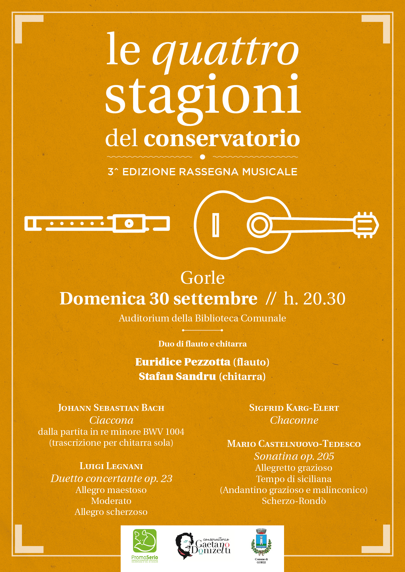 Concerto: DUO DI FLAUTO E CHITARRA